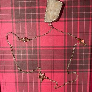 Geode necklace